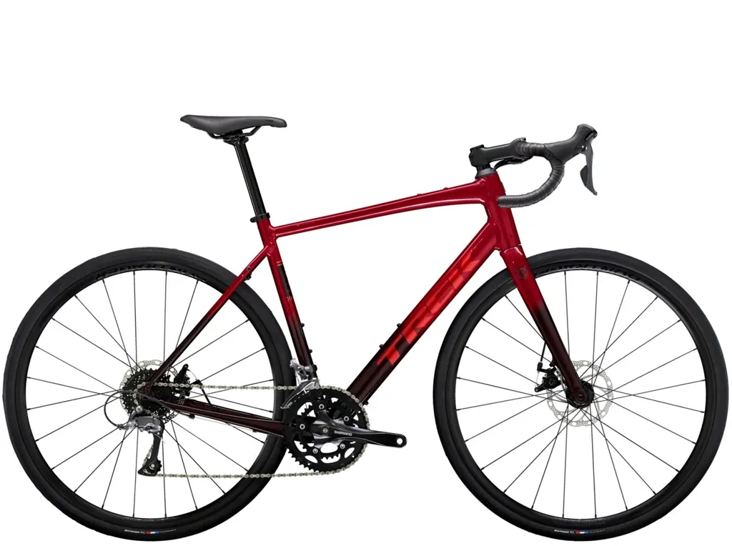 TREK Domane AL 2 Gen 4 Crimson to Dark Carmine Fad